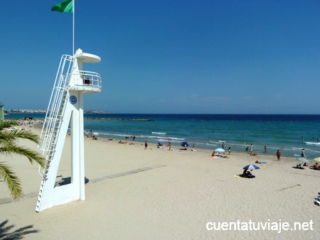 Playa en Alacant.